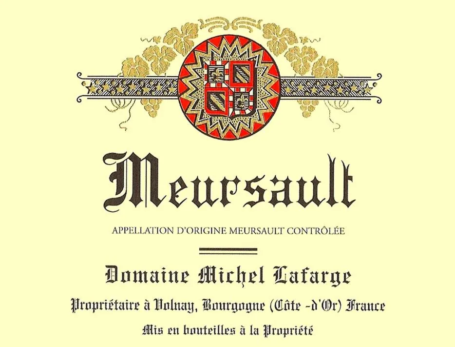 Meursault Bottle