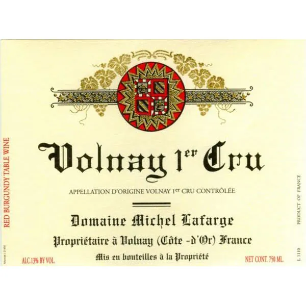 Volnay Premier Cru Bottle