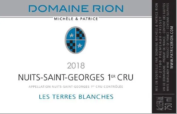 Nuits-St-Georges Les Terres Blanches Premier Cru Blanc Bottle