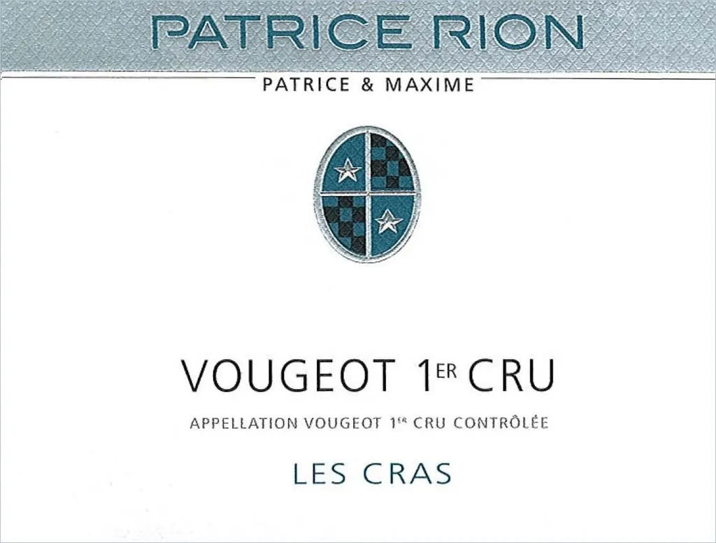 Vougeot Les Cras Premier Cru Bottle