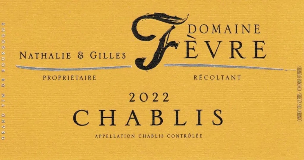 Chablis Bottle