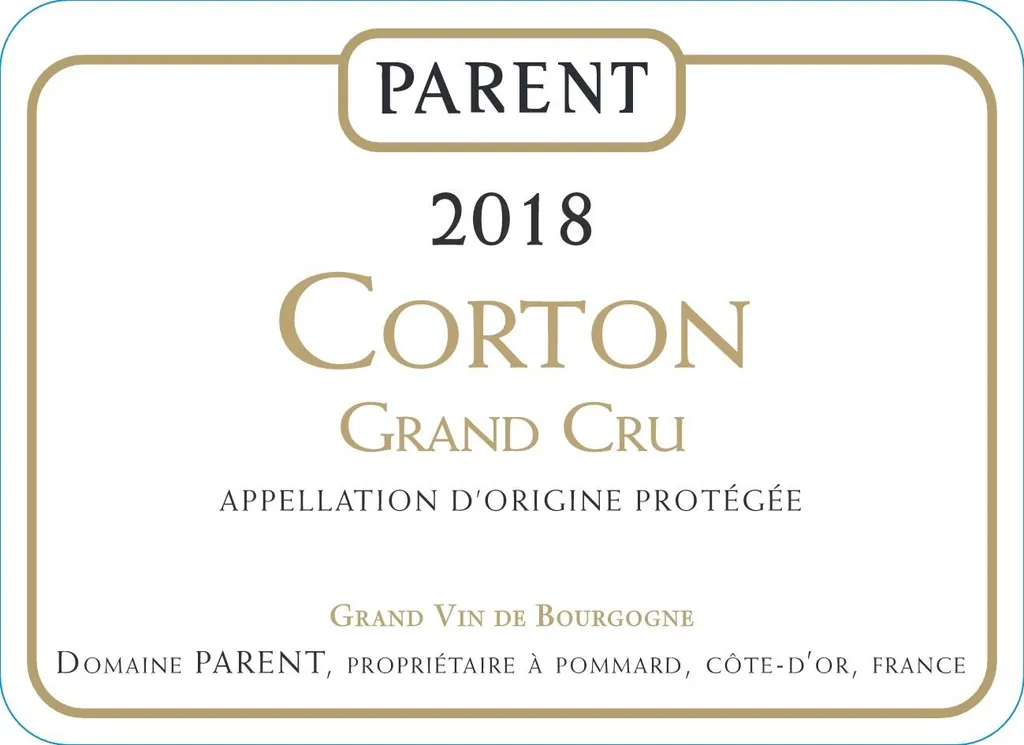 Corton Grand Cru Blanc Bottle