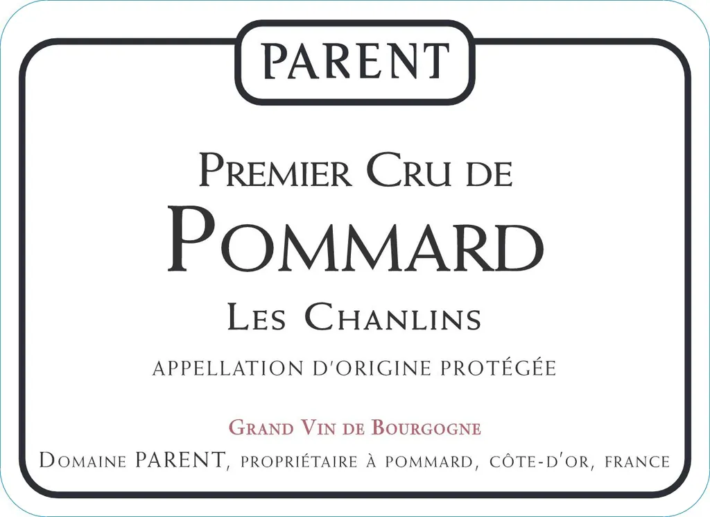 Pommard Les Chanlins Premier Cru Bottle