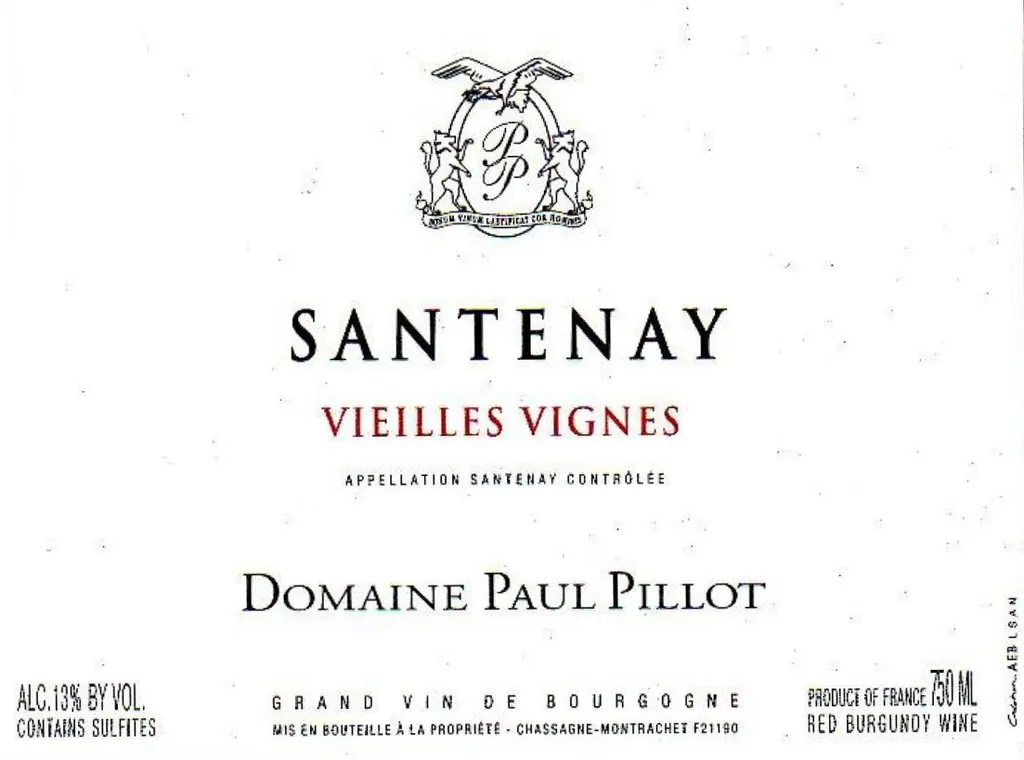 Santenay Vieilles Vignes Bottle