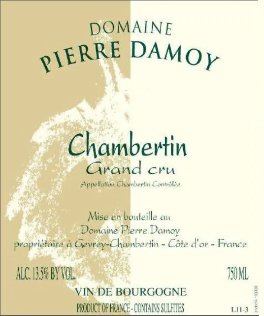 Chambertin Grand Cru Bottle