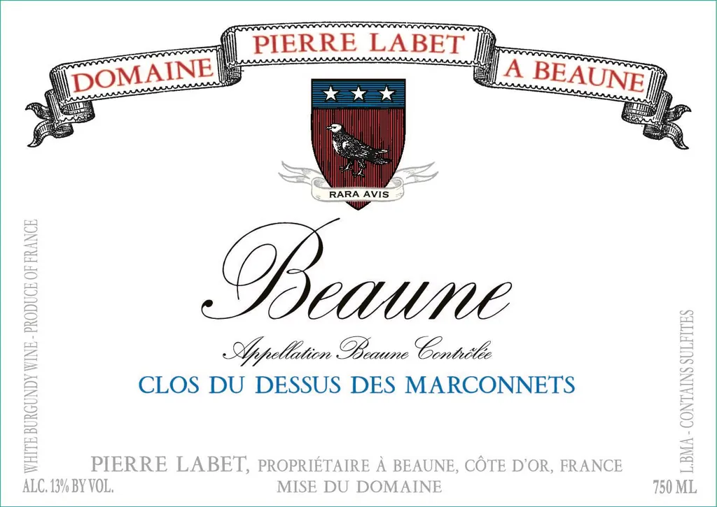 Beaune Clos du Dessus des Marconnets Blanc Bottle