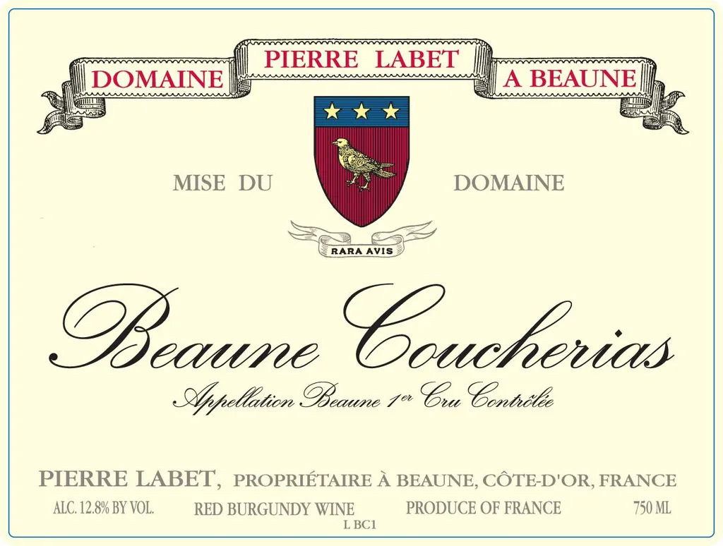 Beaune Coucherias Premier Cru Bottle