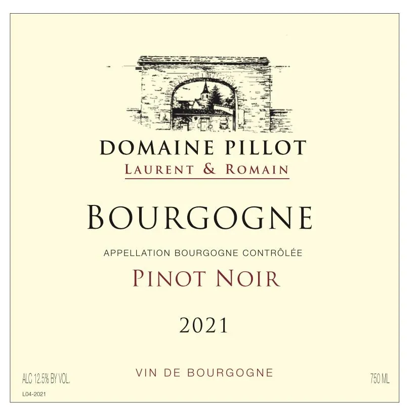 Bourgogne Rouge Bottle