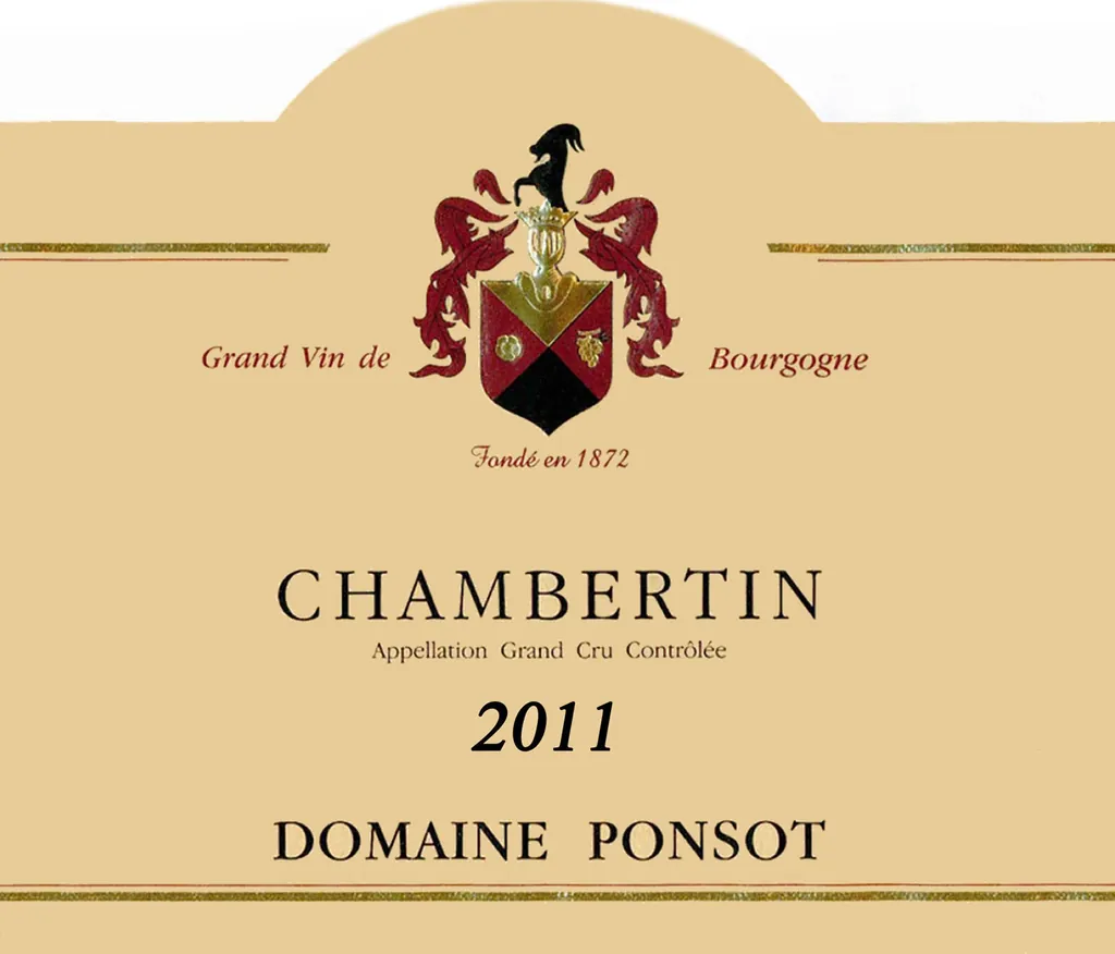 Chambertin Grand Cru Bottle