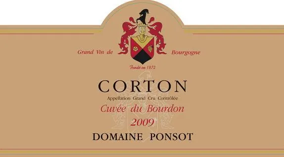 Corton Cuvee du Bourdon Grand Cru Bottle