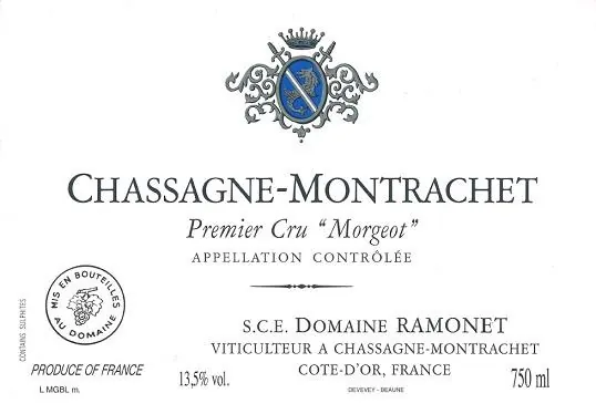Chassagne-Montrachet Morgeot Premier Cru Bottle