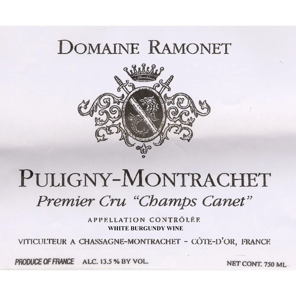 Puligny-Montrachet Premier Cru Champs-Canet Bottle