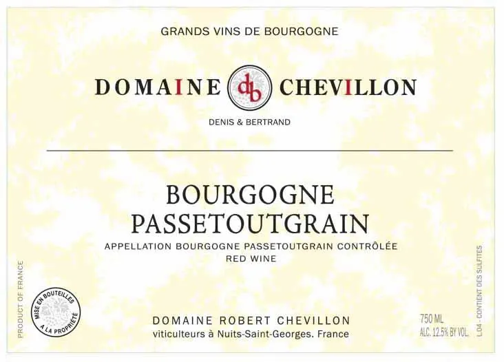 Bourgogne Passetoutgrain Bottle