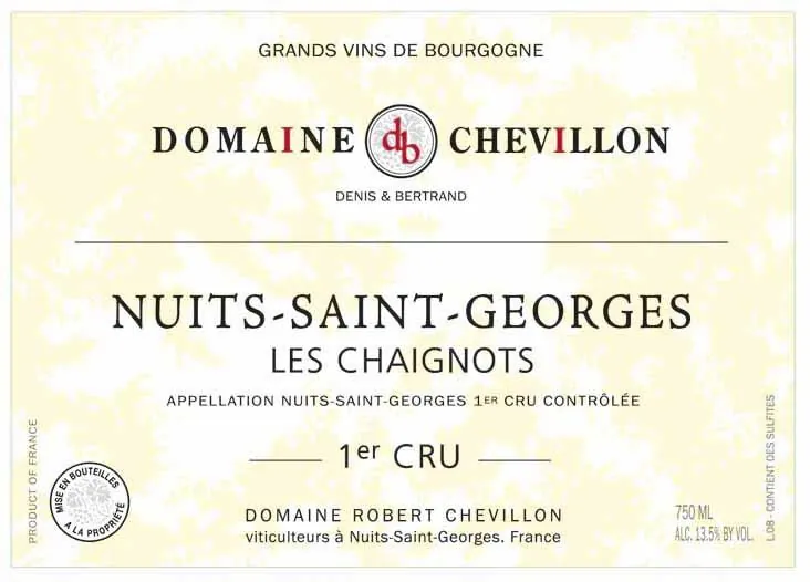 Nuits-Saint-Georges Les Chaignots Premier Cru Bottle