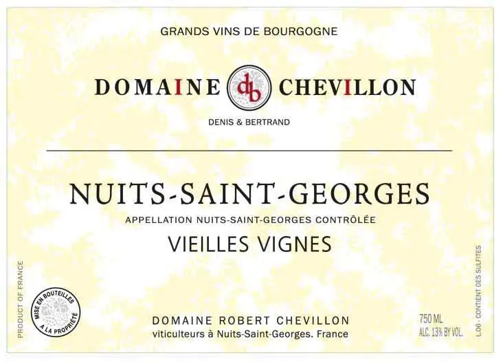 Nuits-St-Georges Blanc Vieilles Vignes Bottle