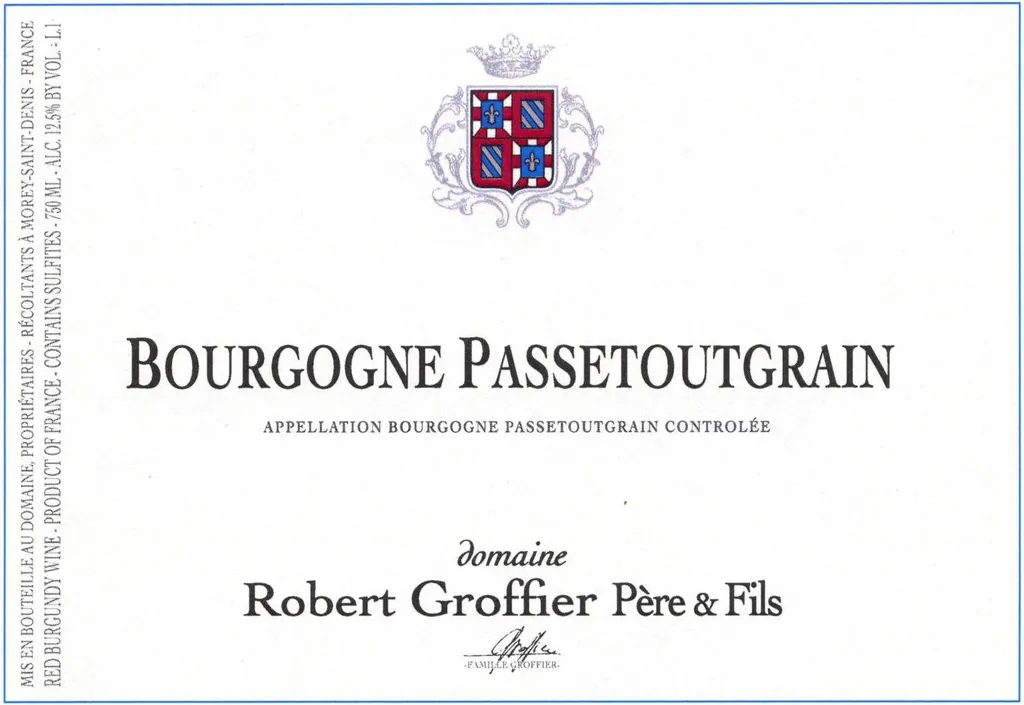 Bourgogne Passetoutgrain Bottle