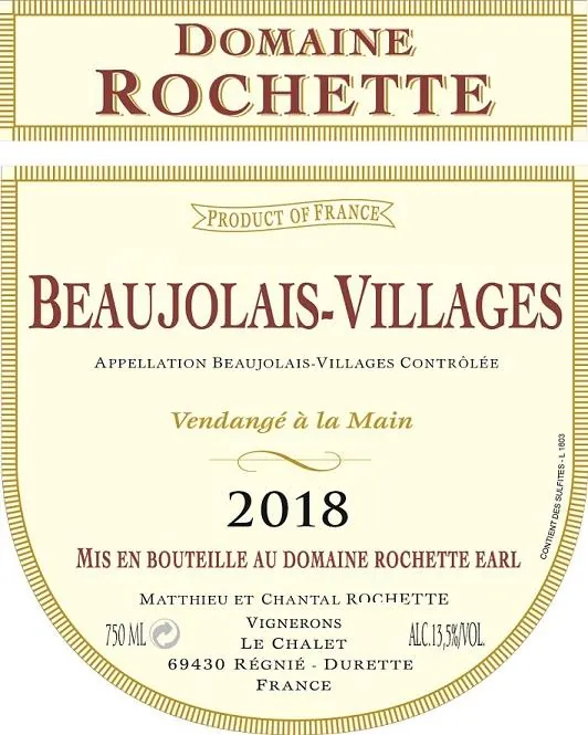 Beaujolais-Villages Bottle