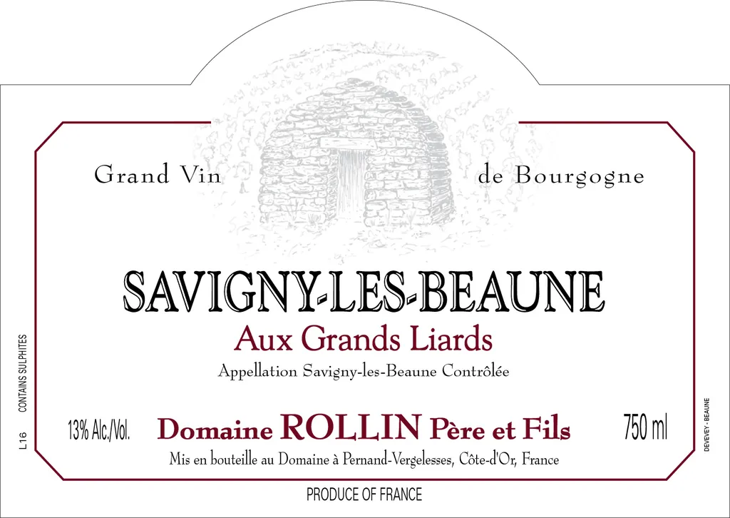 Savigny-les-Beaune Aux Grand Liards Premier Cru Bottle