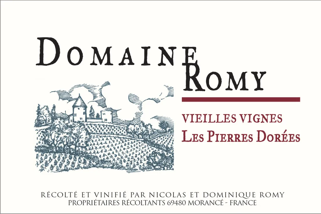 Beaujolais Les Pierres Dorees Vieilles Vignes Bottle