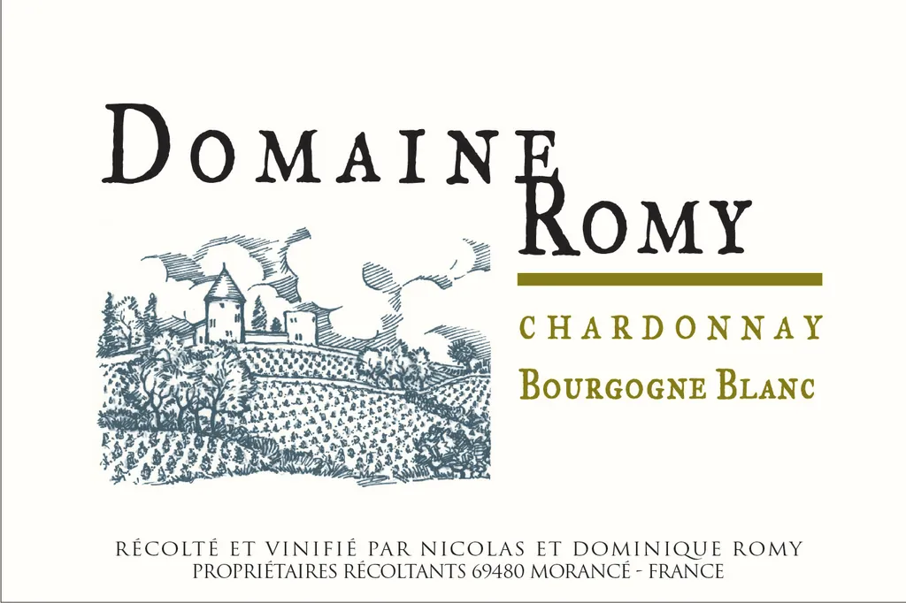 Bourgogne Blanc Chardonnay Bottle