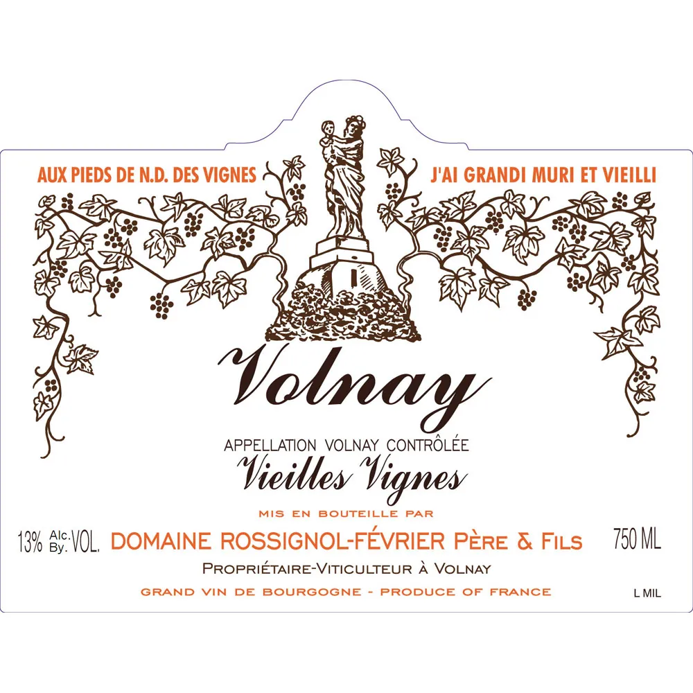 Volnay Vieilles Vignes Bottle