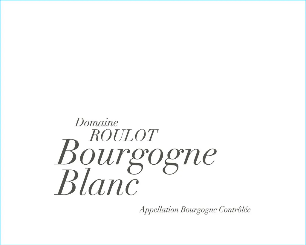 Bourgogne Blanc Bottle