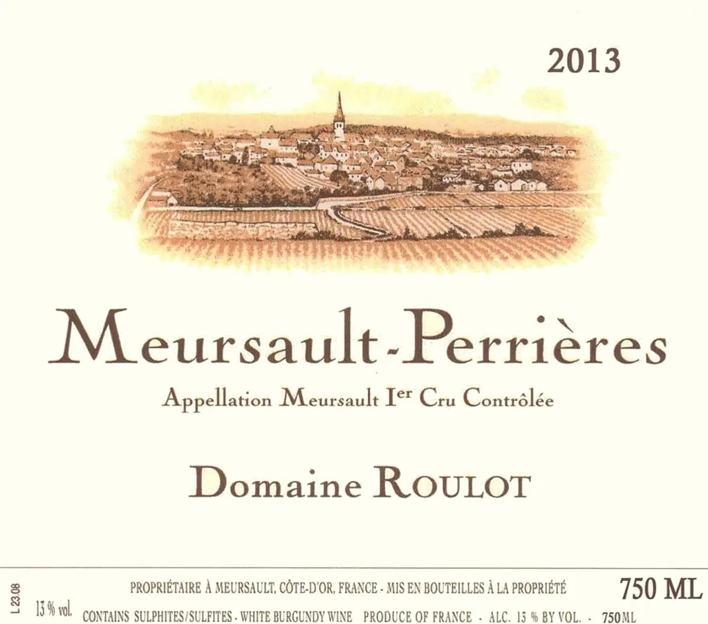 Meursault-Perrieres Premier Cru Bottle