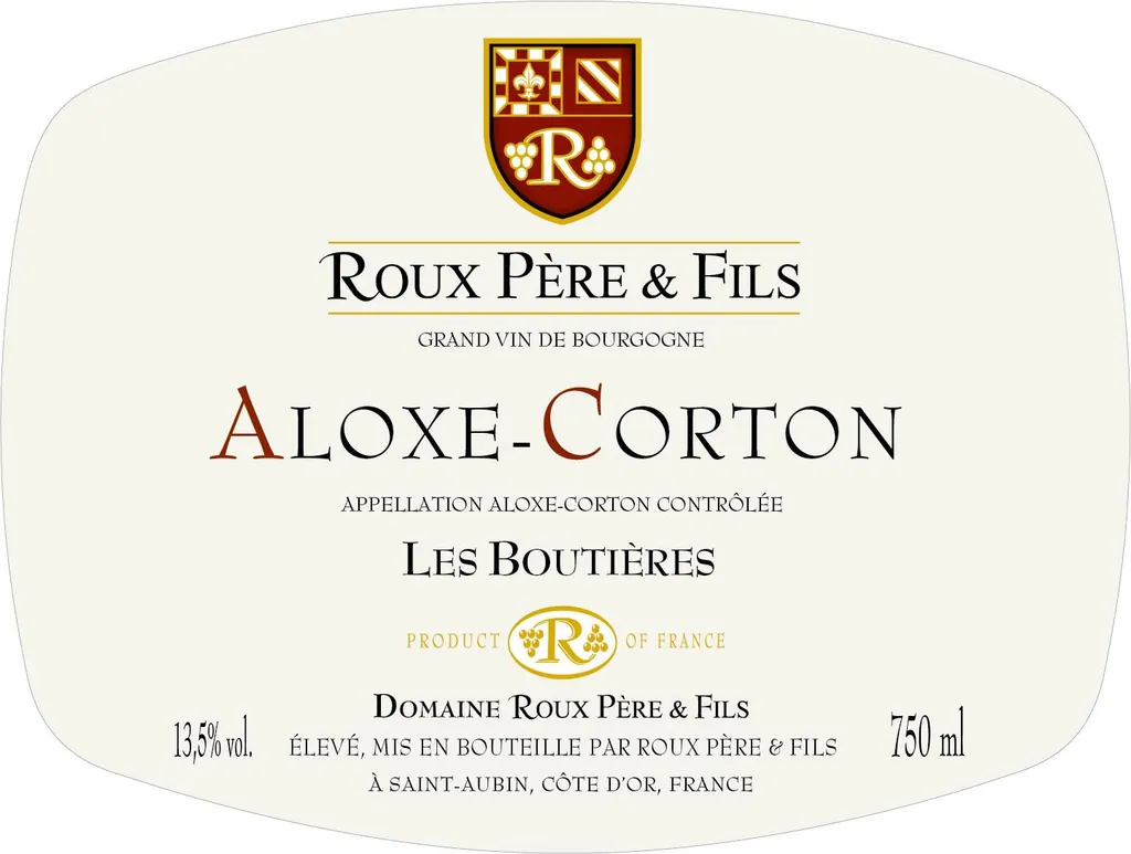 Aloxe-Corton Les Boutieres Bottle