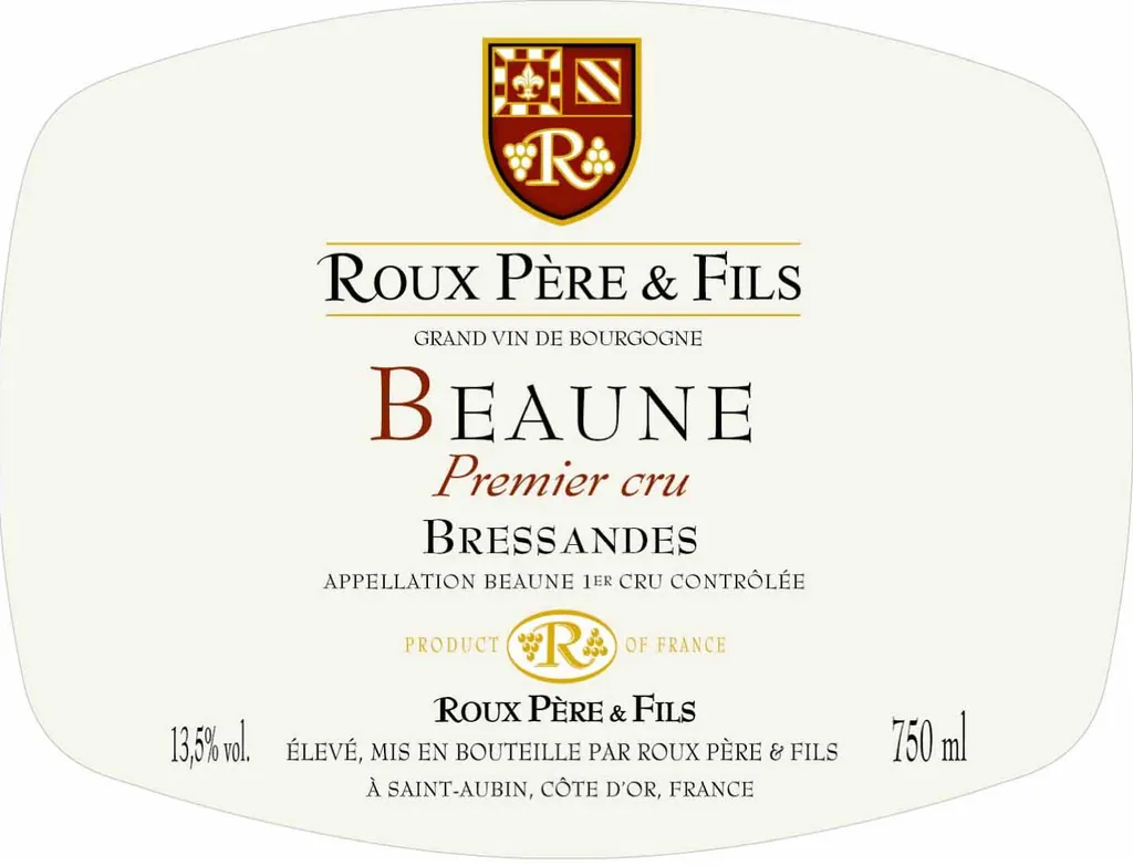 Beaune Bressandes Premier Cru Bottle