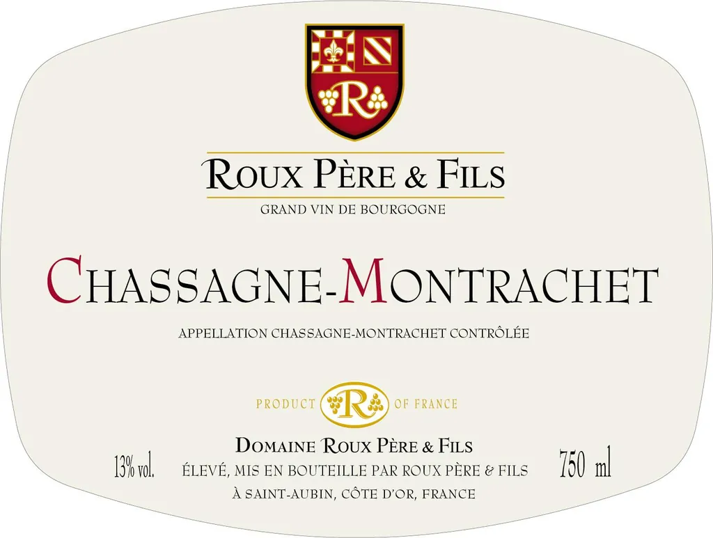 Chassagne-Montrachet Bottle