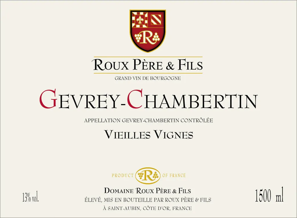 Gevrey-Chambertin Vieilles Vignes Bottle
