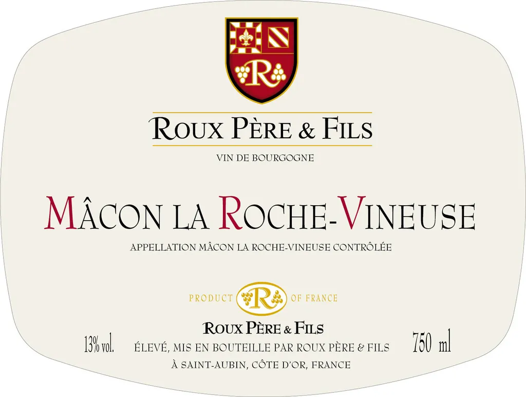 Macon La Roche Vineuse Bottle