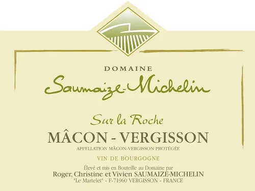 Macon-Vergisson Sur La Roche Bottle
