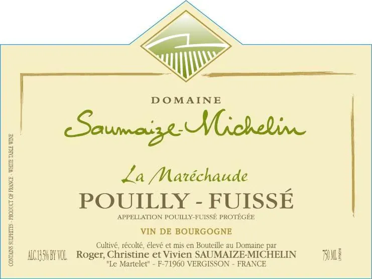 Pouilly-Fuisse La Marechaude Bottle