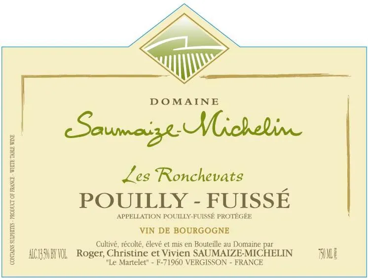 Pouilly-Fuisse Les Ronchevats Bottle