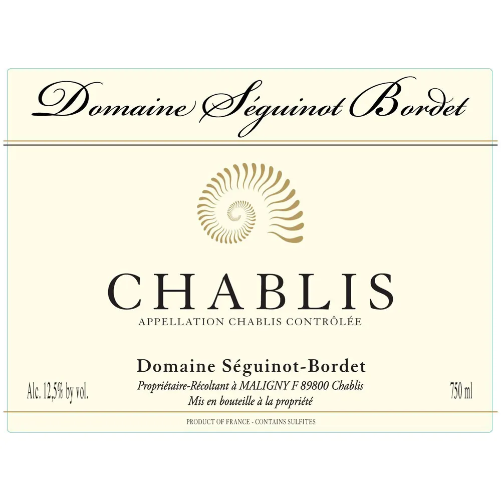 Chablis Bottle