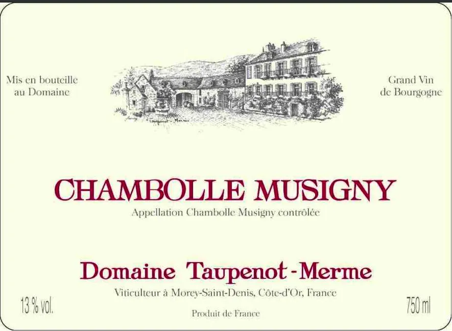 Chambolle-Musigny Bottle