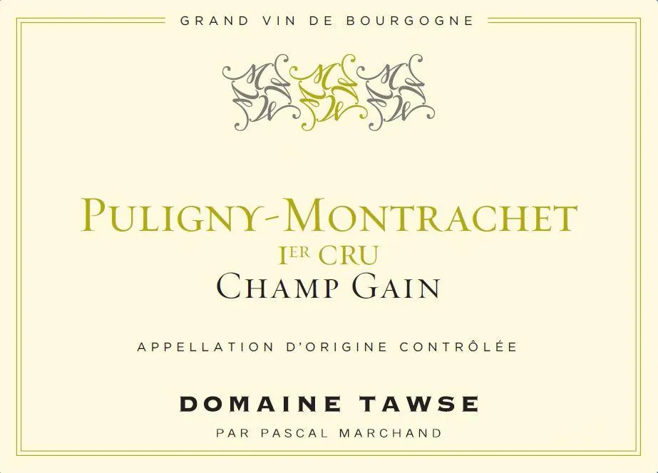 Puligny-Montrachet Champ Gain Premier Cru Bottle