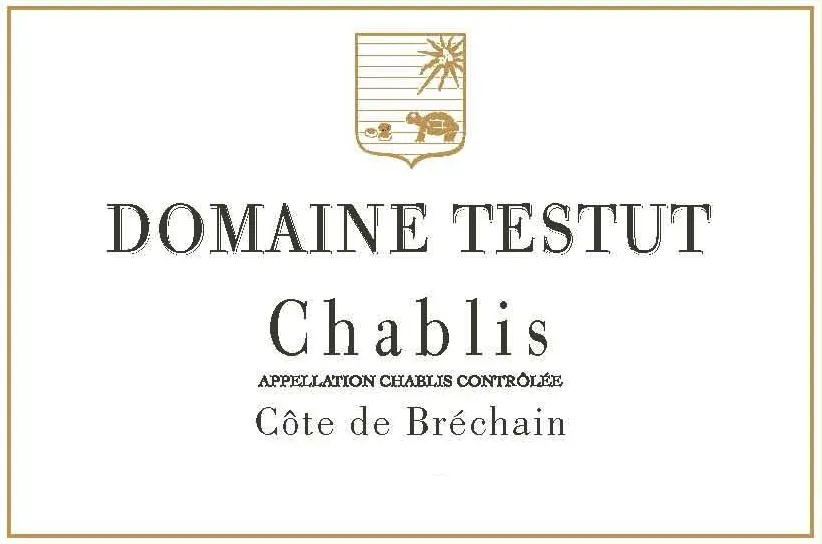 Chablis Cote de Brechain Bottle