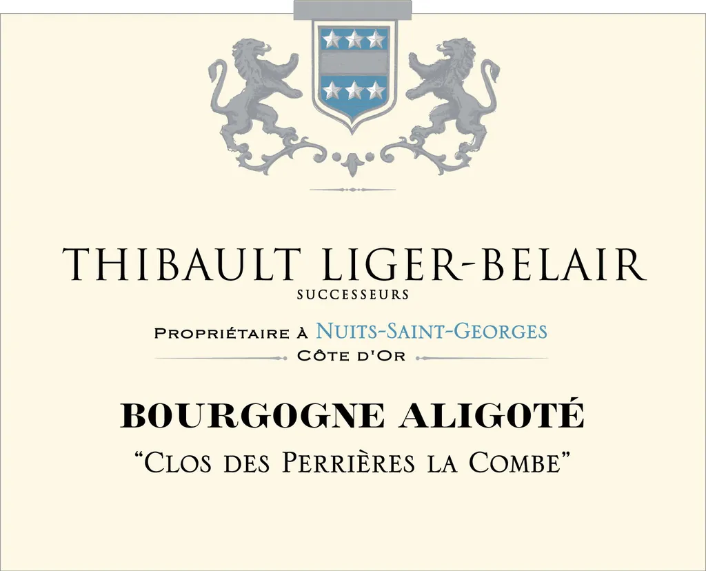 Bourgogne Aligote Clos des Perrieres La Combe Bottle