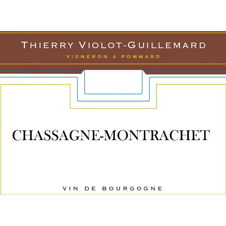 Chassagne Montrachet Bottle