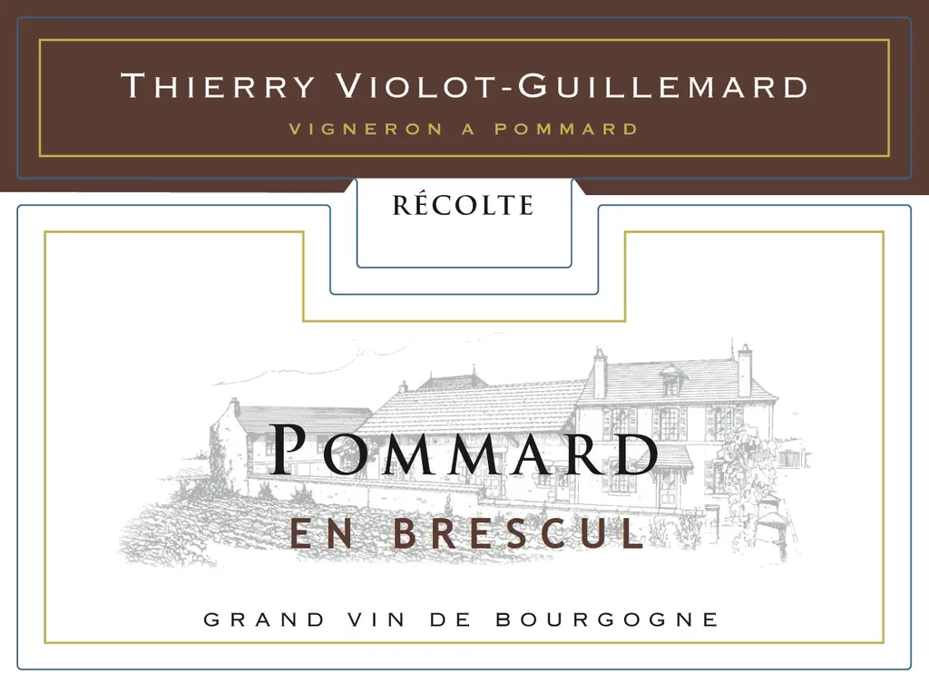 Pommard En Brescul Bottle
