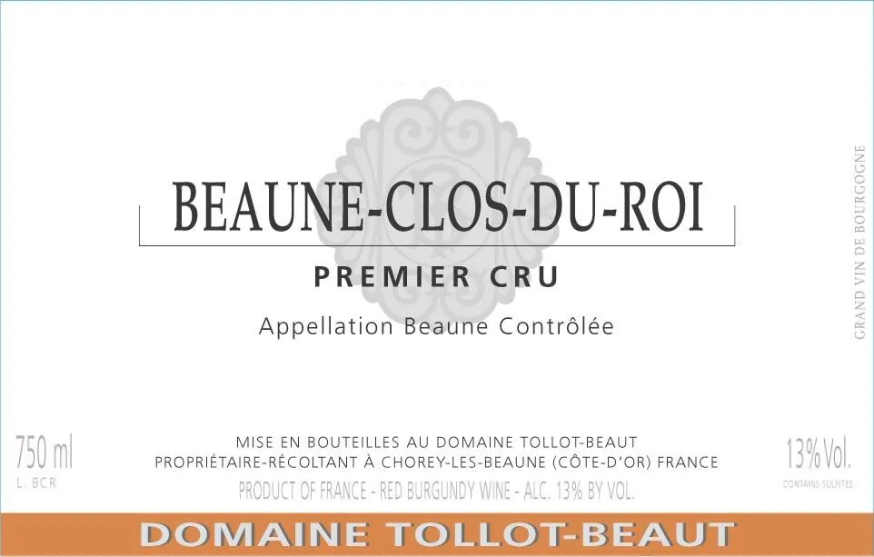 Beaune Clos du Roi Premier Cru Bottle