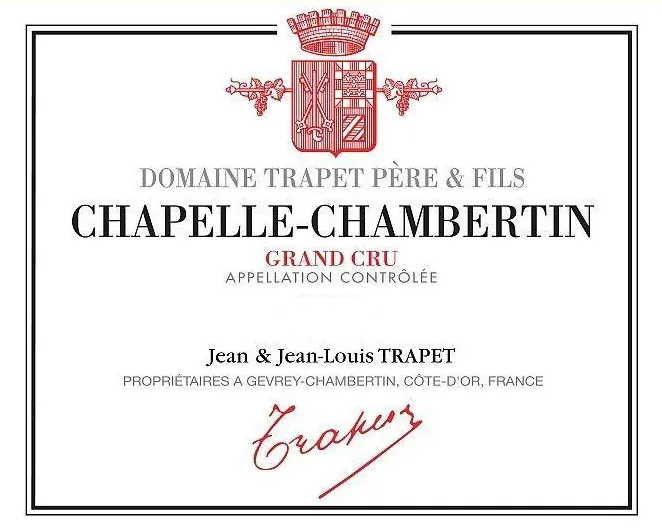 Chapelle-Chambertin Grand Cru Bottle