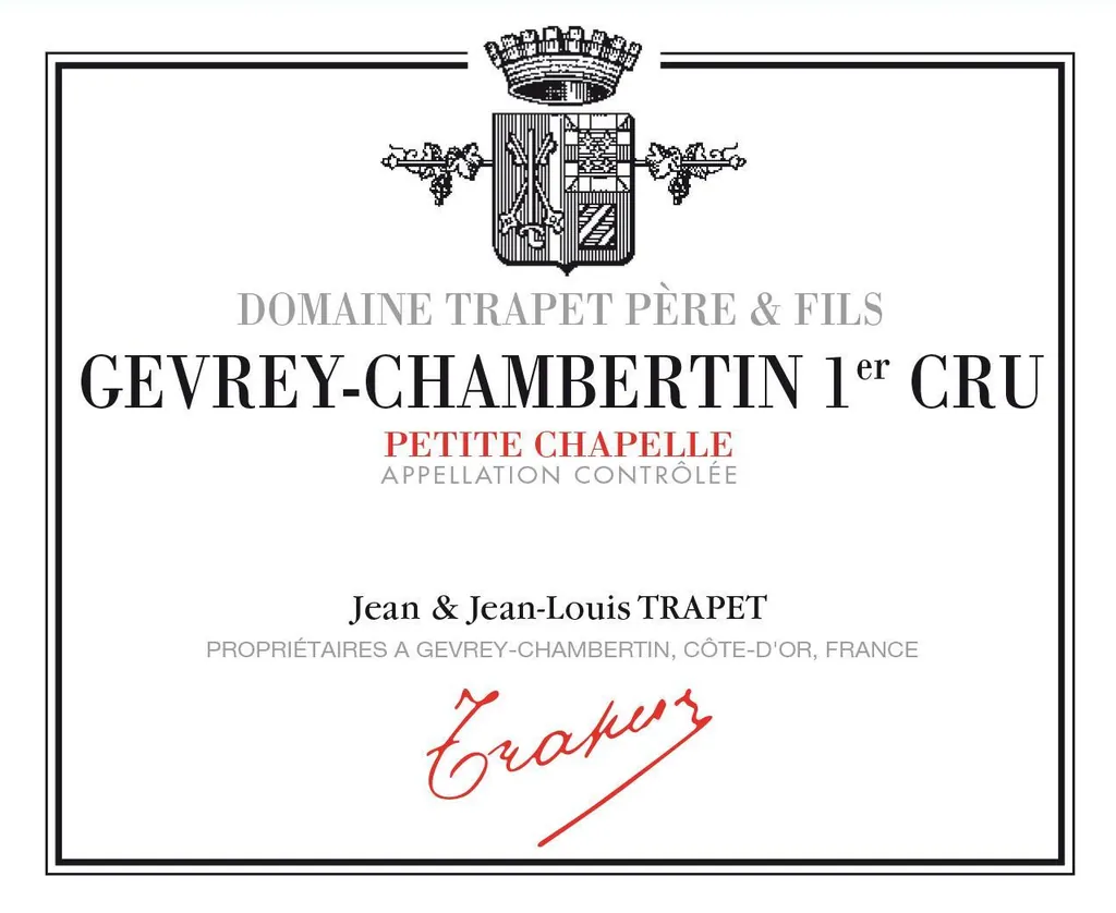 Gevrey-Chambertin Petite Chapelle Premier Cru Bottle