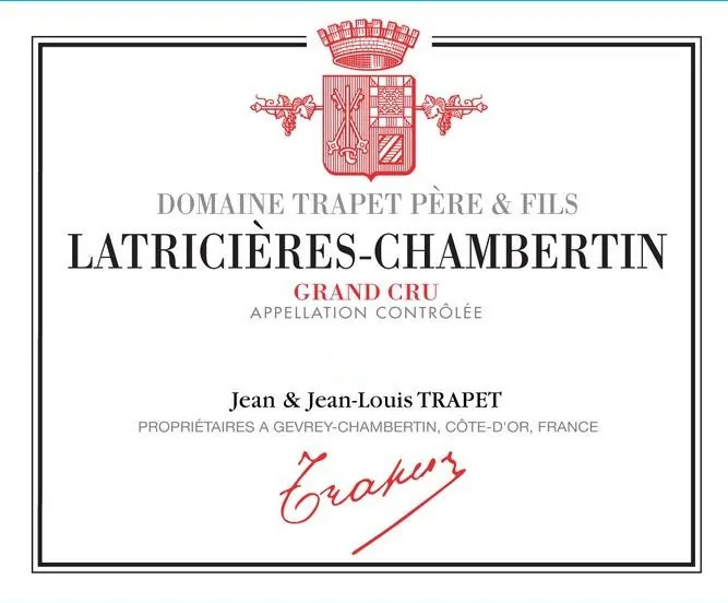 Latricieres-Chambertin Grand Cru Bottle