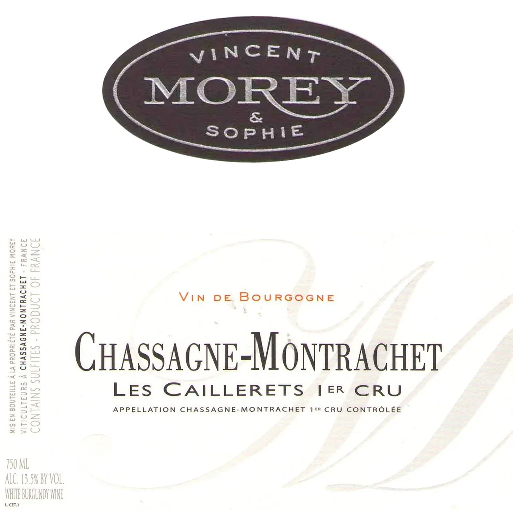 Chassagne-Montrachet Les Caillerets Premier Cru Bottle