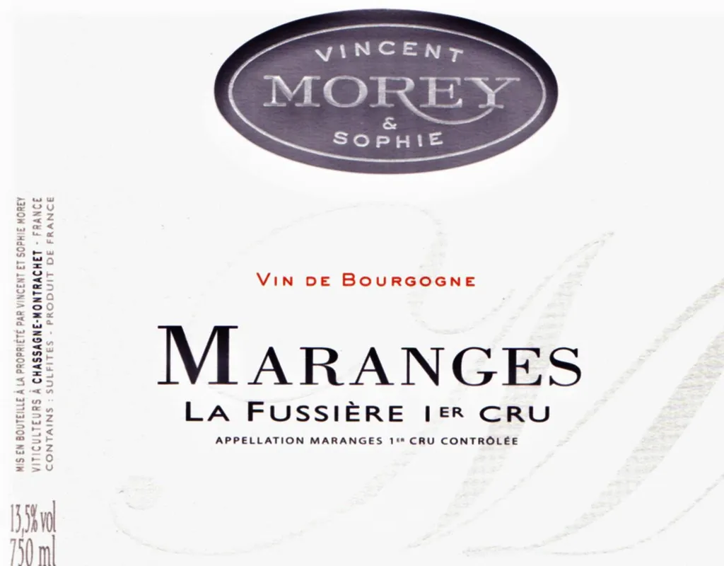 Maranges La Fussiere Premier Cru Bottle