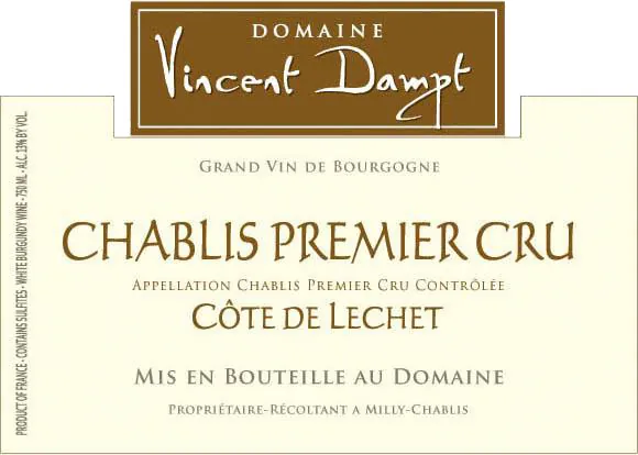 Chablis Cote de Lechet Premier Cru Bottle