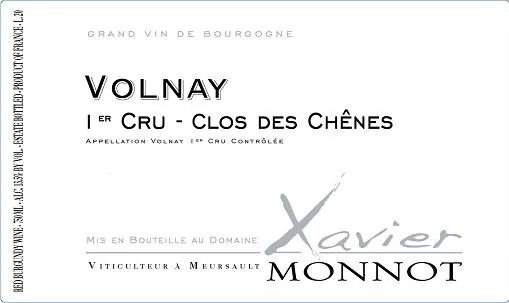 Volnay Clos des Chenes Premier Cru Bottle